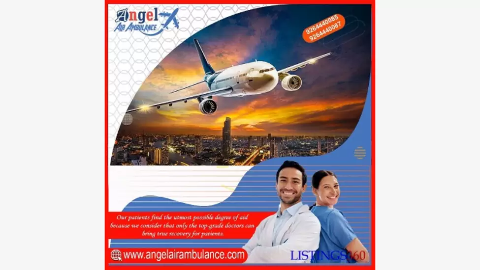 Obtain Upper-Level Air Ambulance Services In Mumbai by Angel at Low Cost