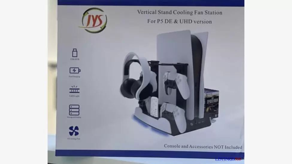 Cooling Fan Station For Ps5